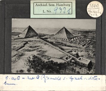 Vorschaubild Gizeh, Pyramiden im Alterum (Rekonstruktion) Diasammlung